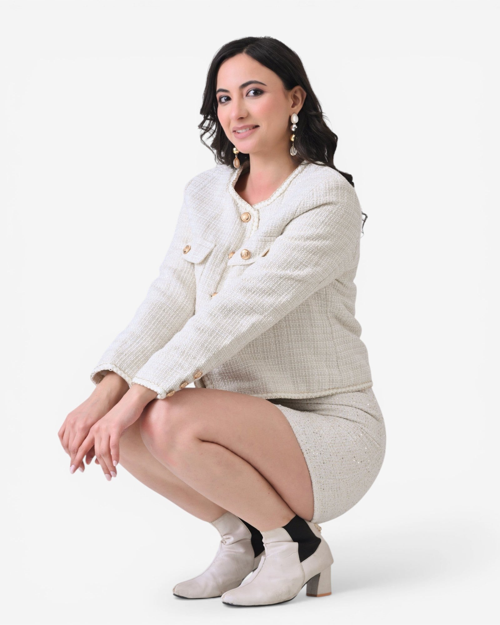 Maison Cozy Tweed Jacket