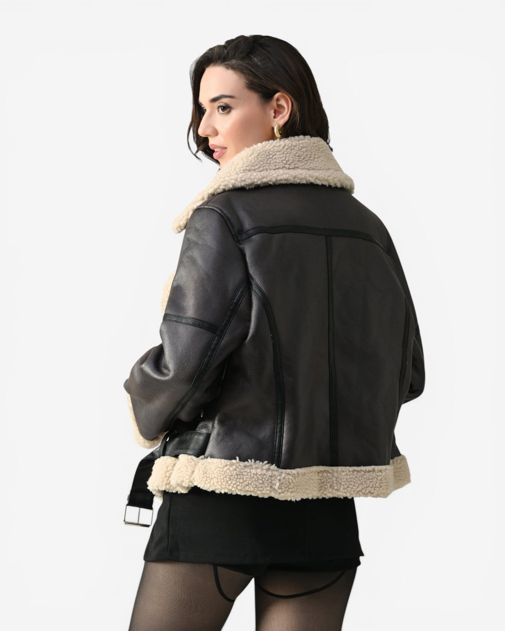 Shearling Leather Jacket