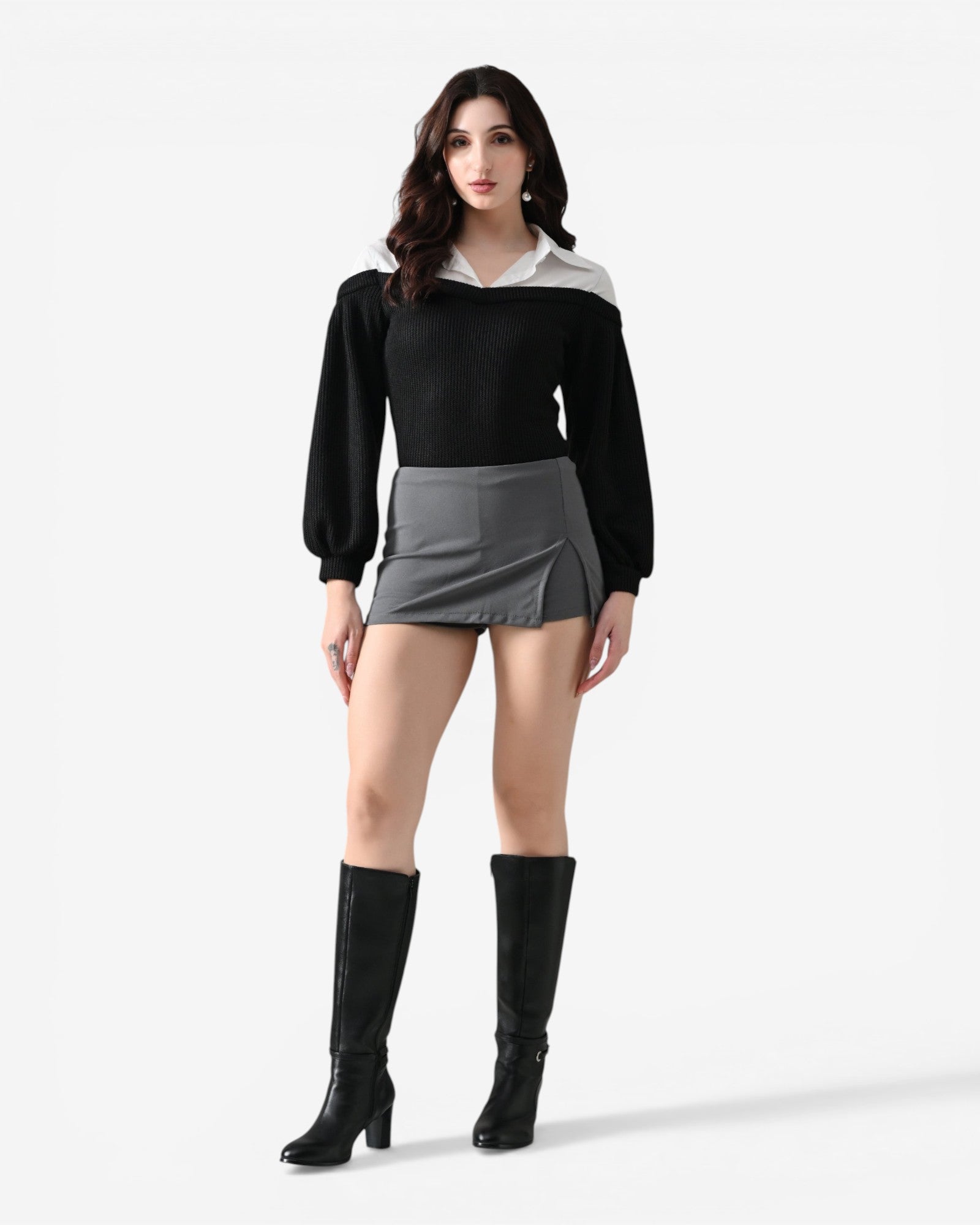 Collar Couture Sweater