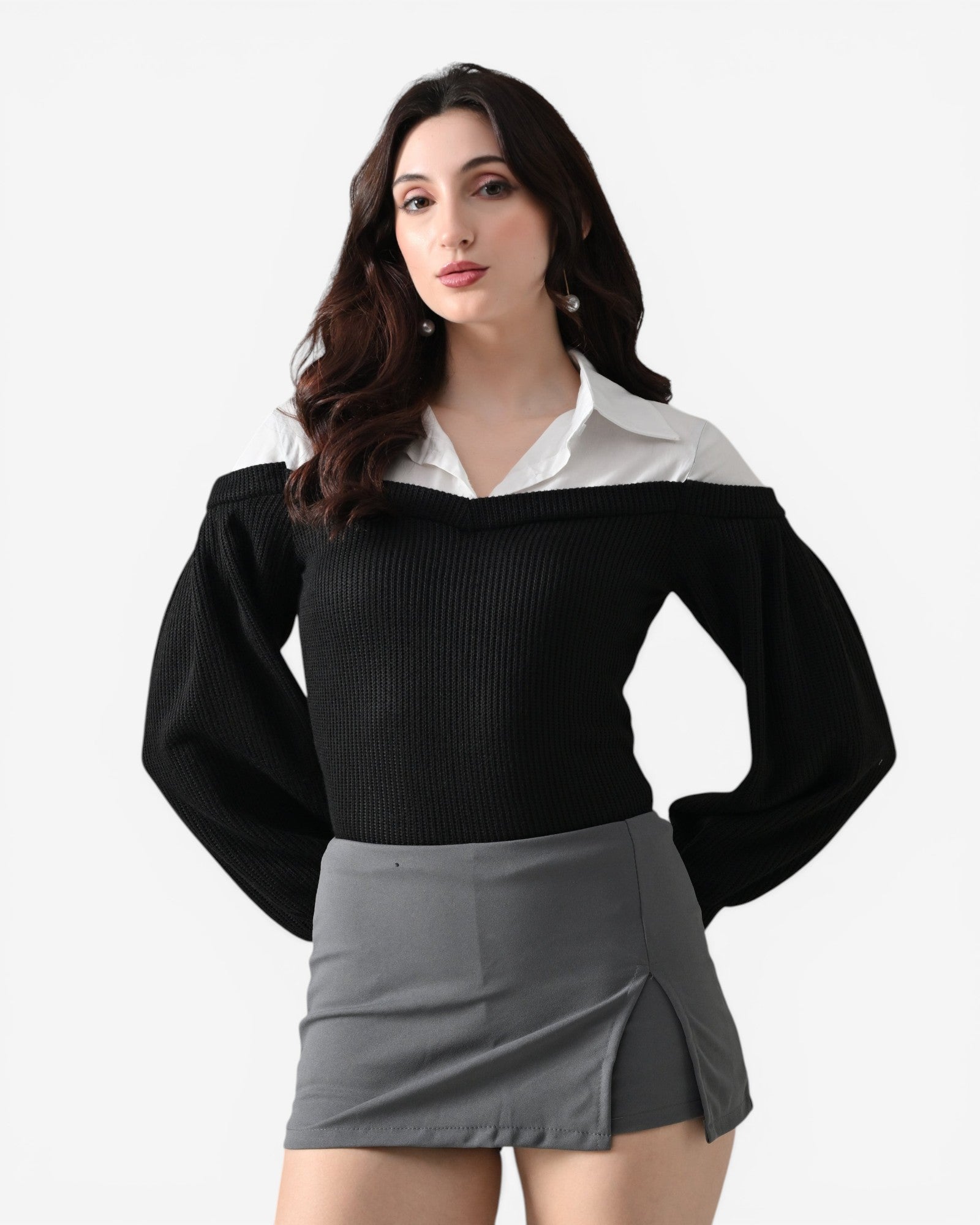 Collar Couture Sweater