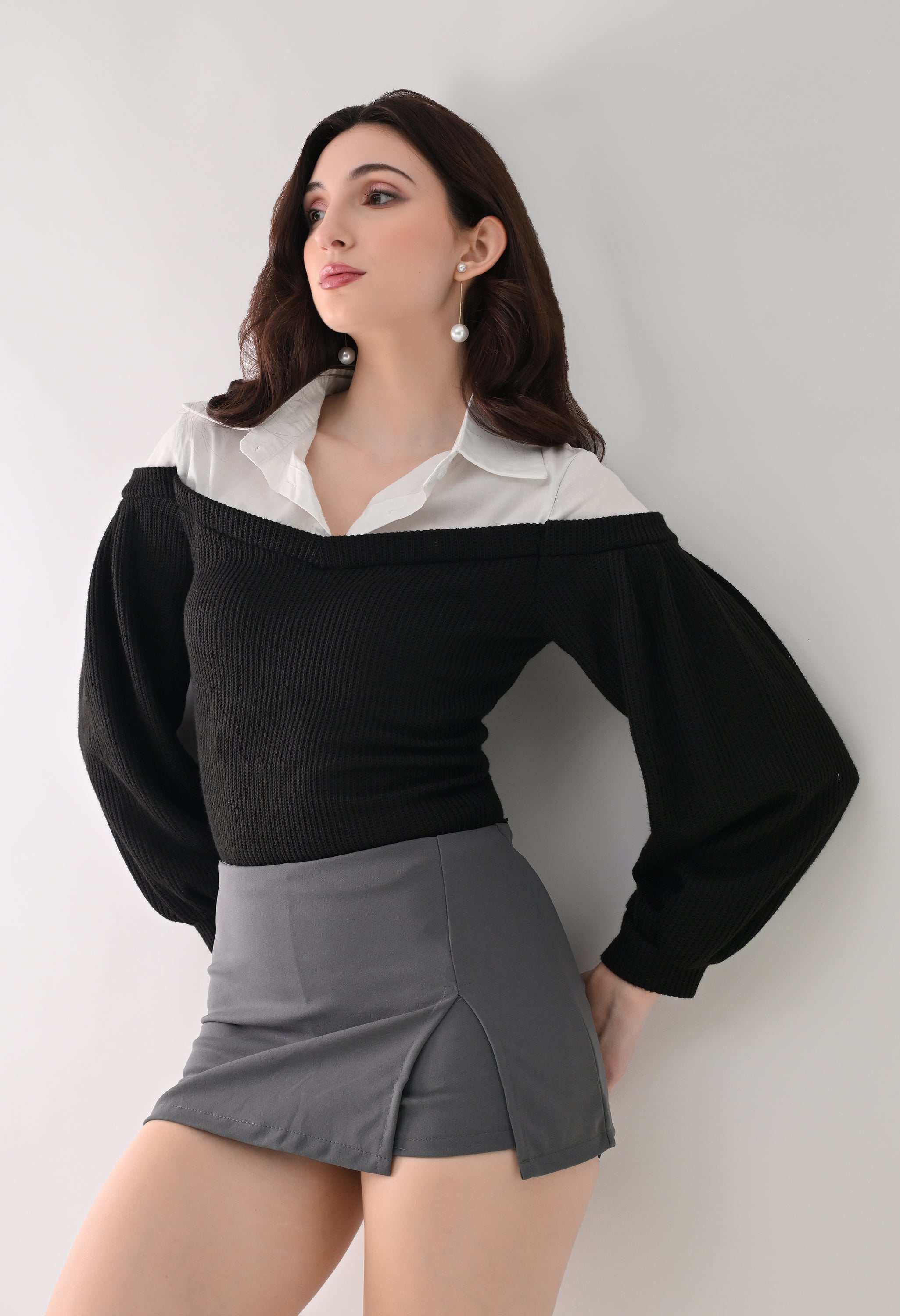 Collar Couture Sweater