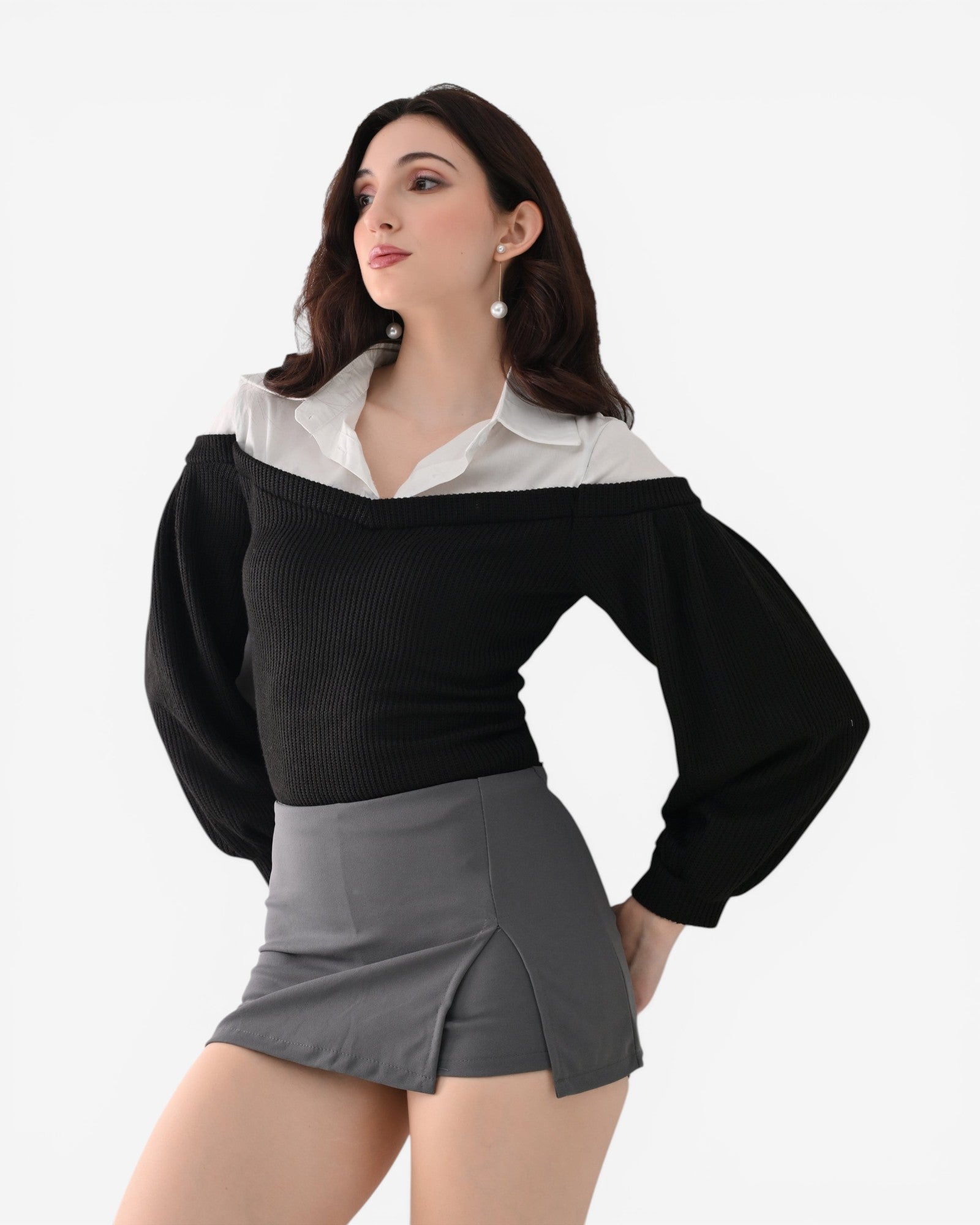 Collar Couture Sweater