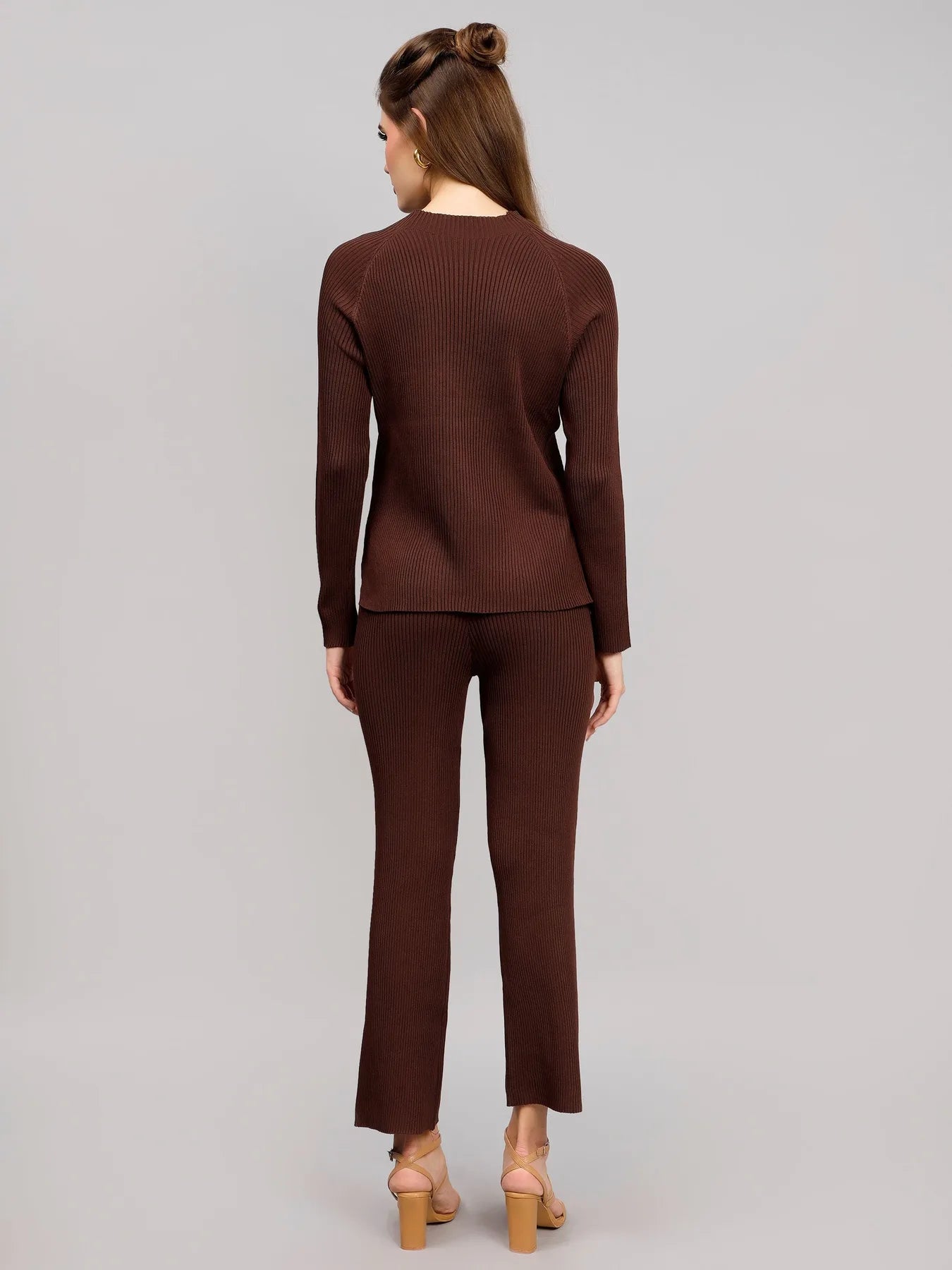 Casual Knitted Two Piece Set