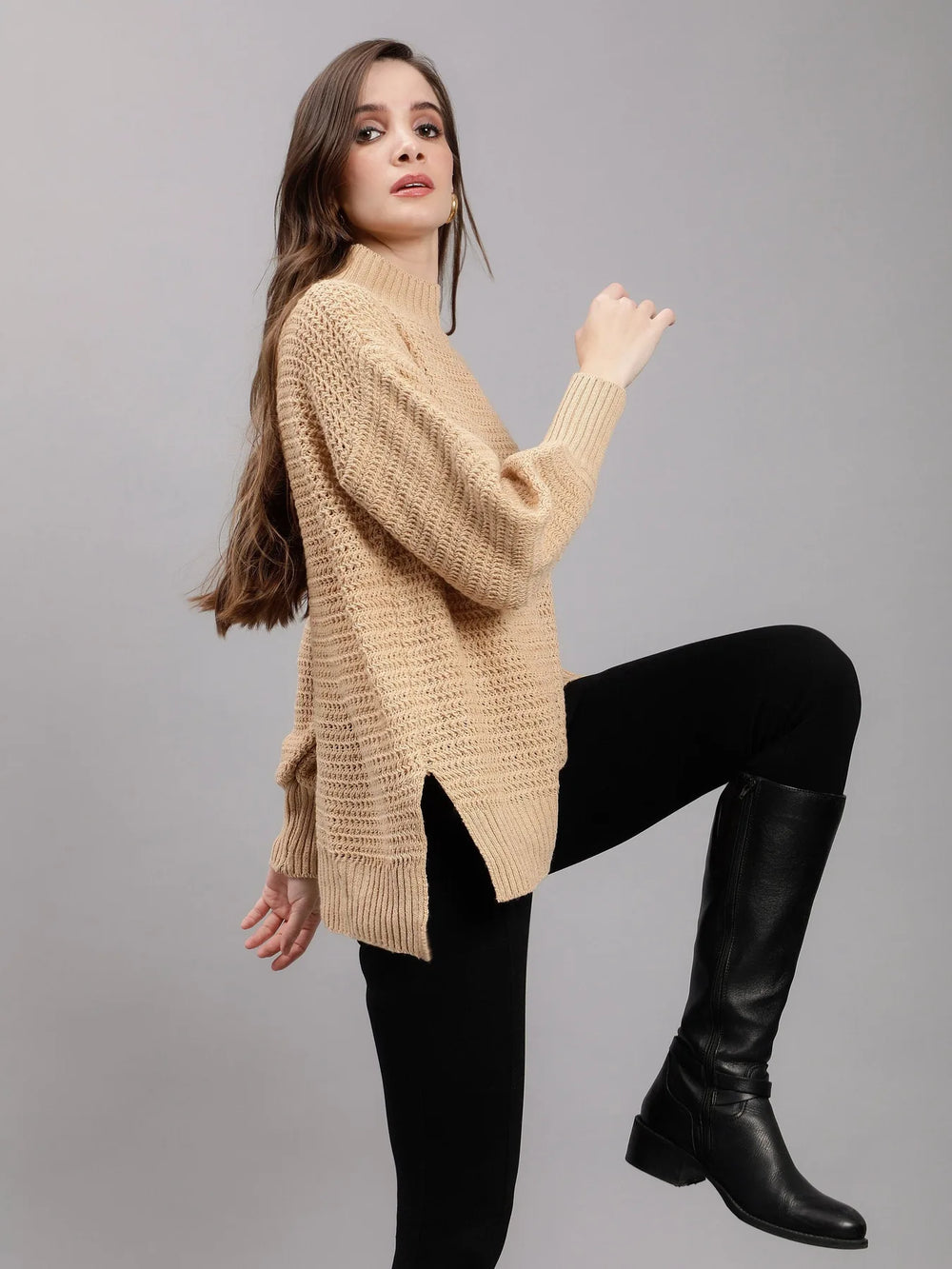 Warm Knitted Pullover