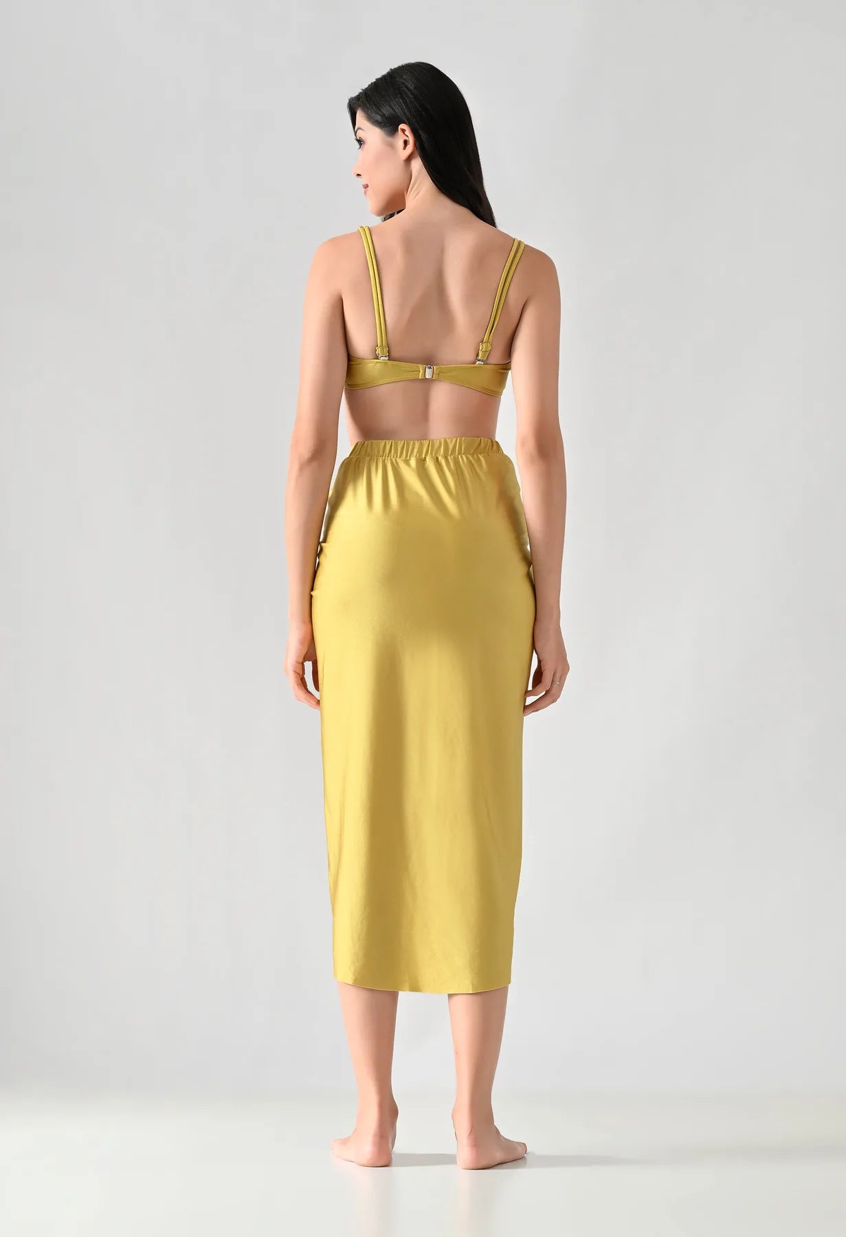 Twist Bikini Set With Coverup