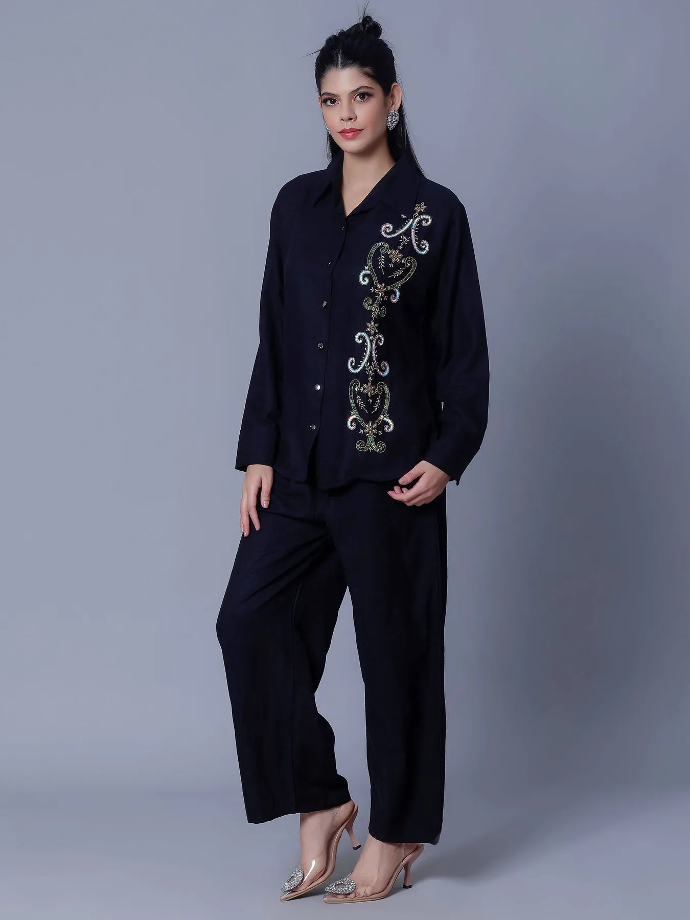 Hand Embroidery Two-Piece Set