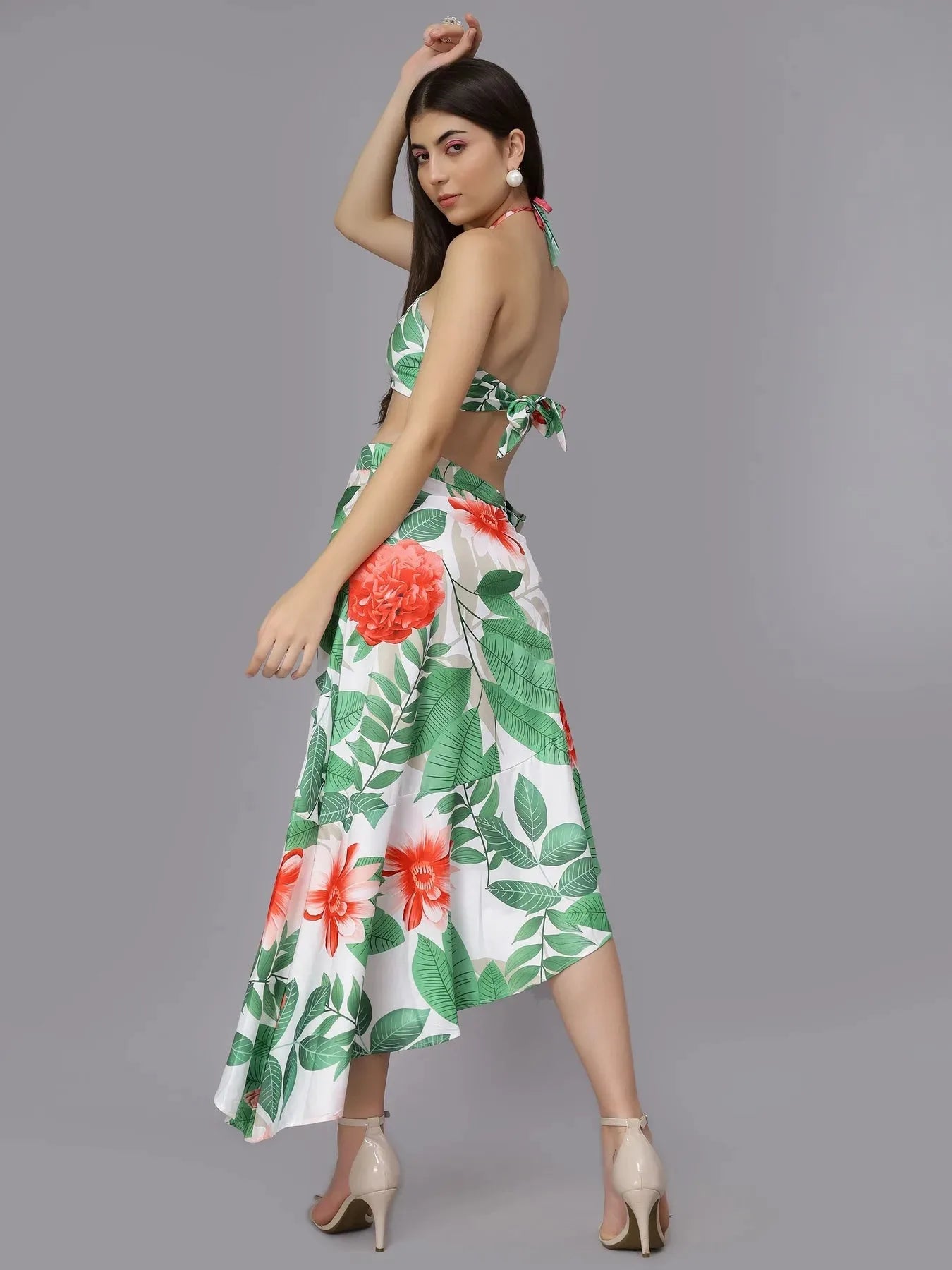 Boho Floral Two Piece Set