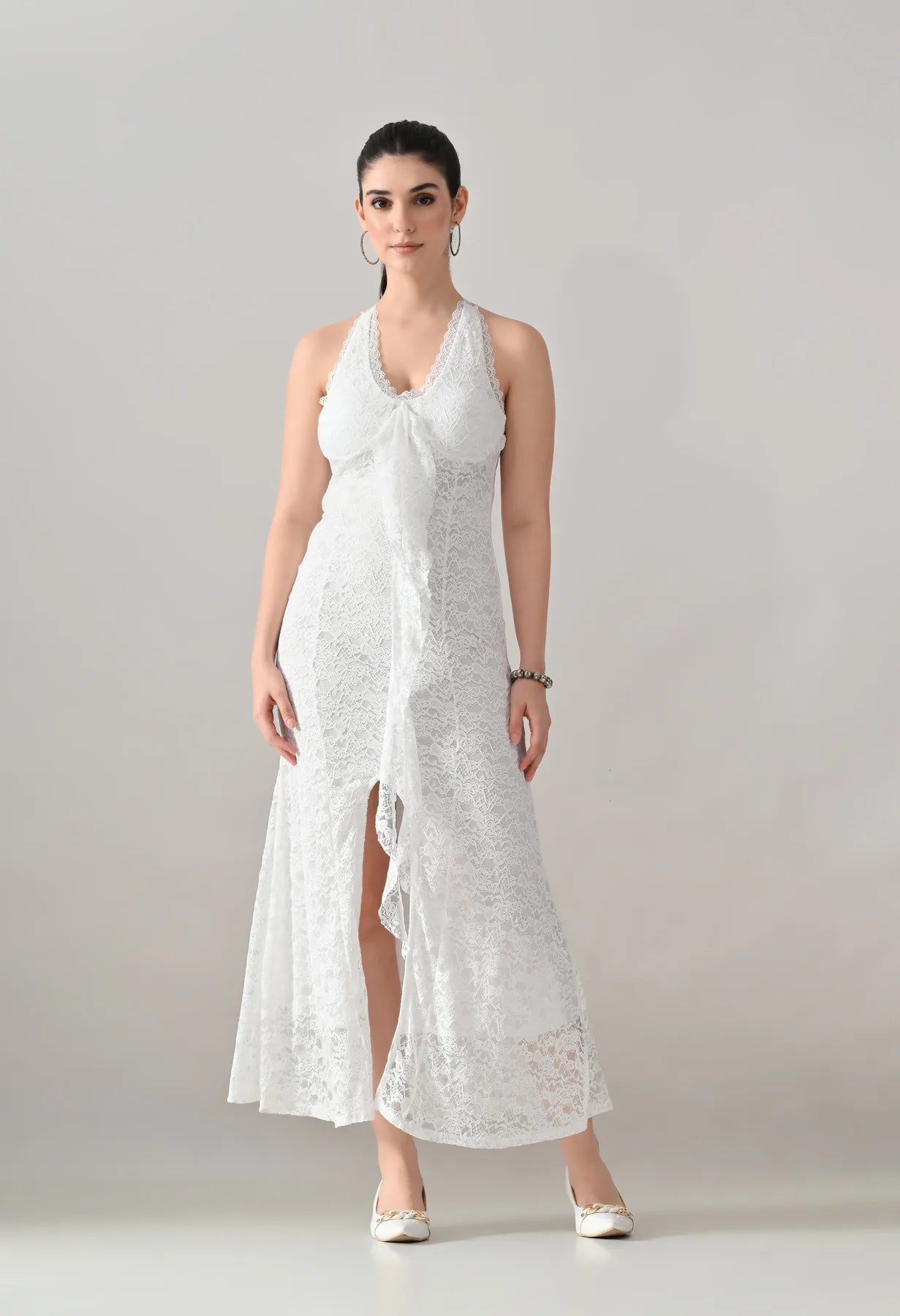 Ethereal Lace Maxi Dress