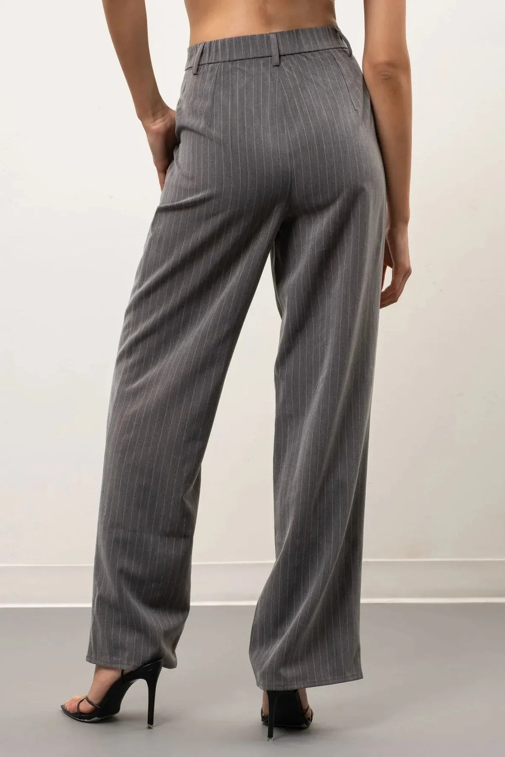 Pinstripe Two-Piece Set