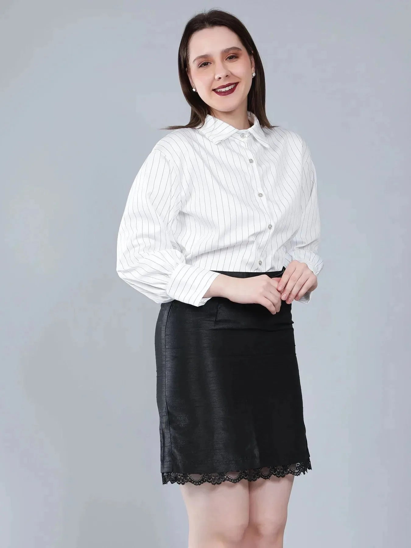 Pin Stripe Formal Shirt