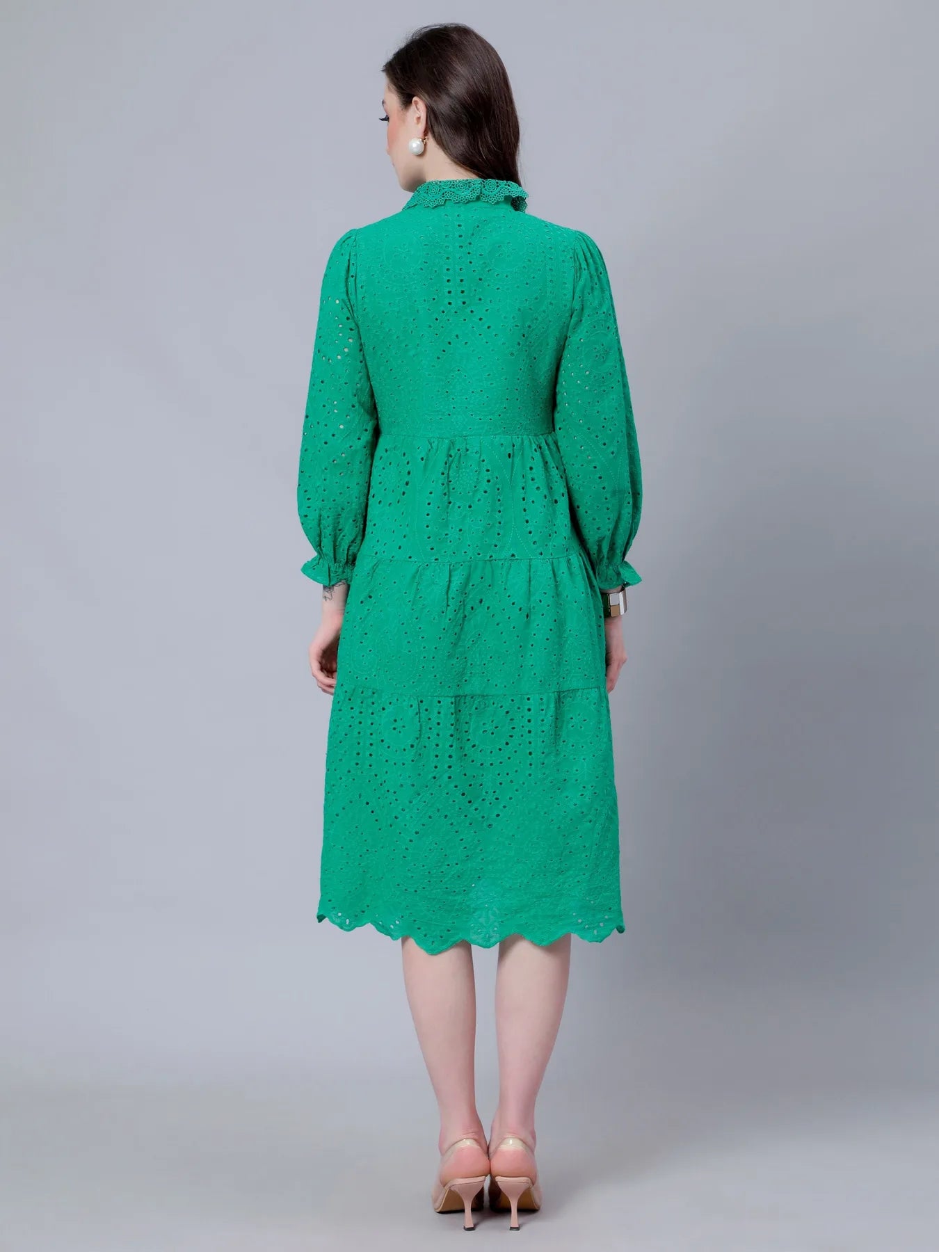 Hollow Hook Chicken Dress