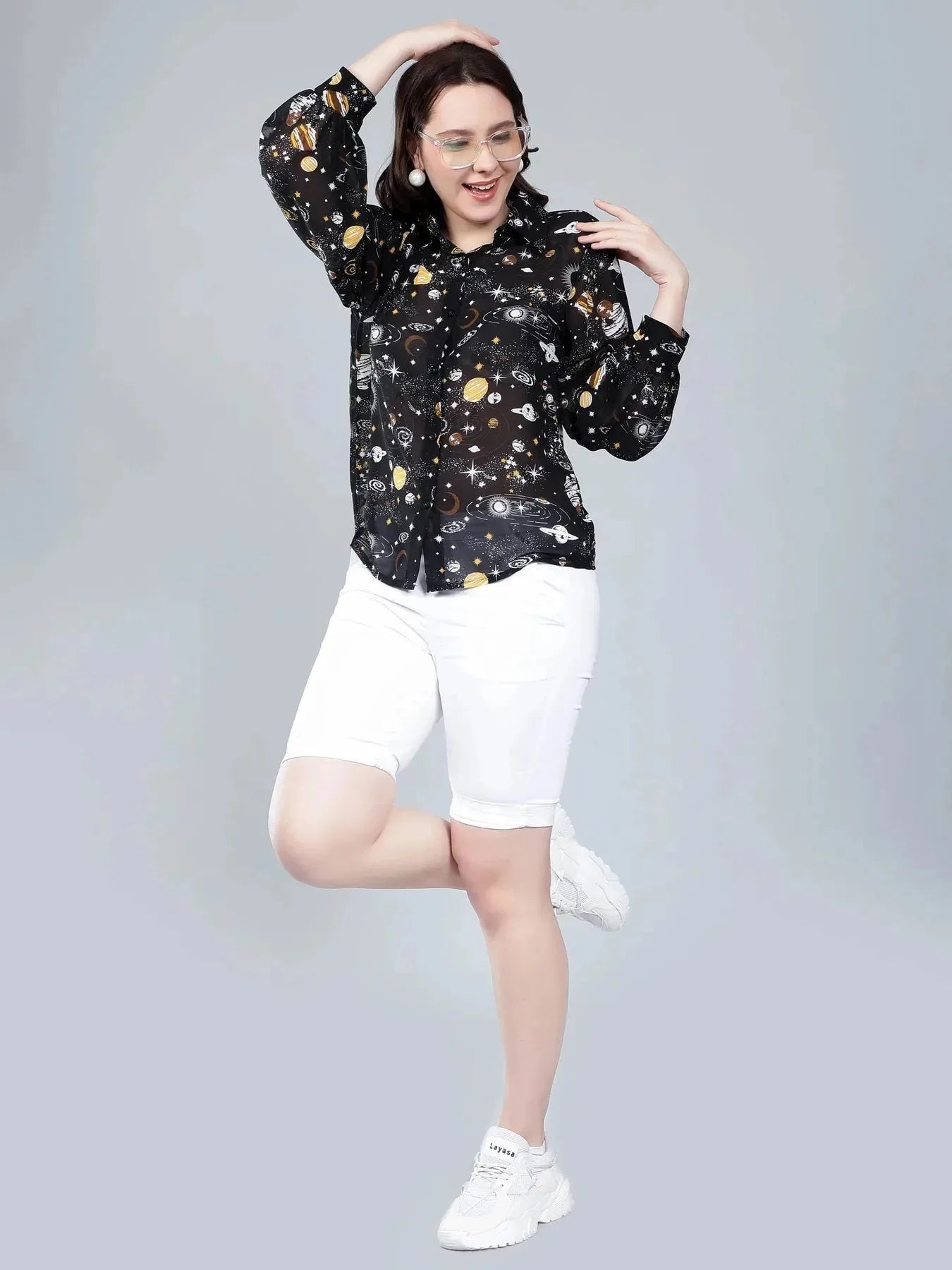 Celestial Print Shirt