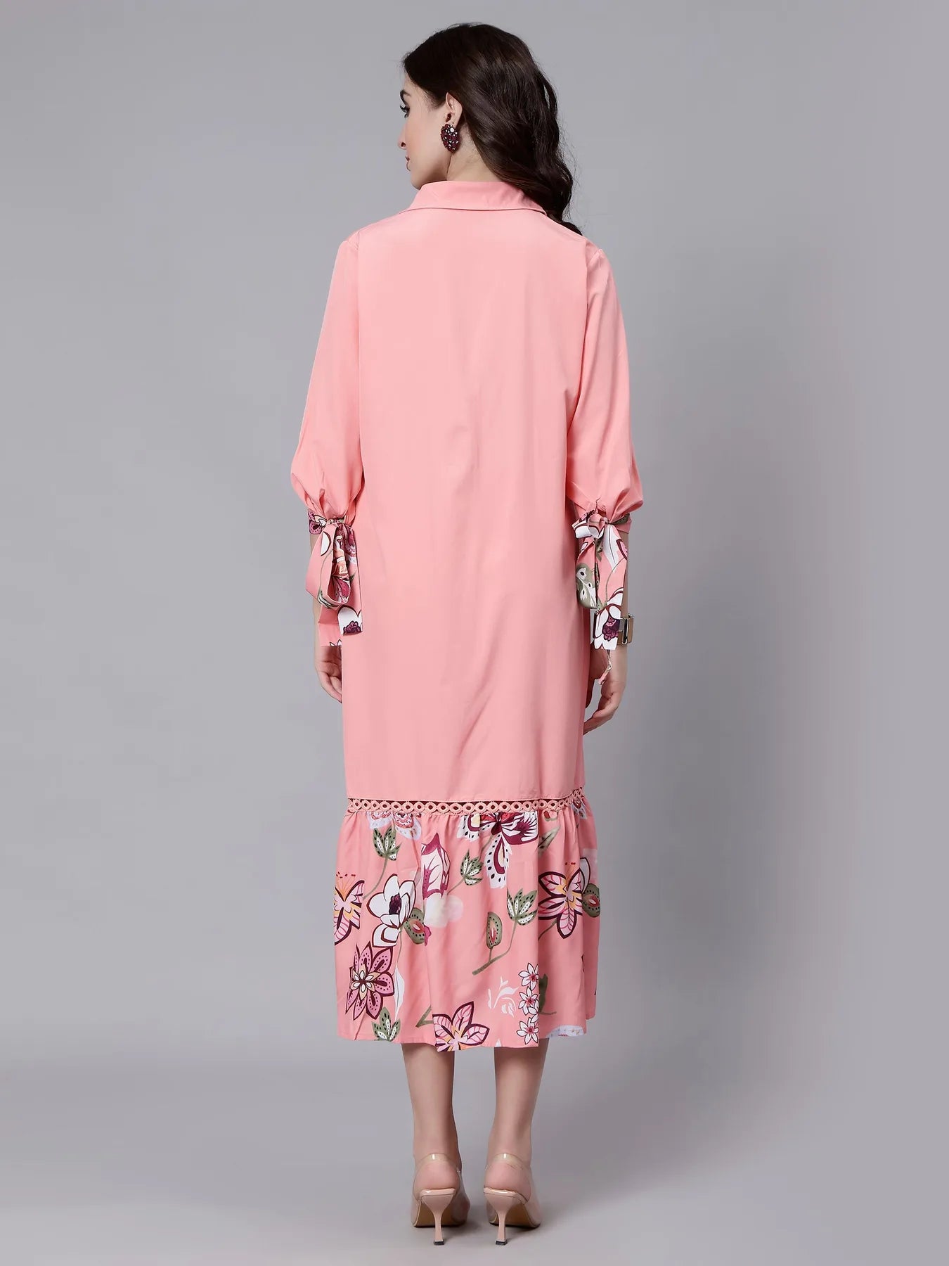 Casual Long Shirt Dress