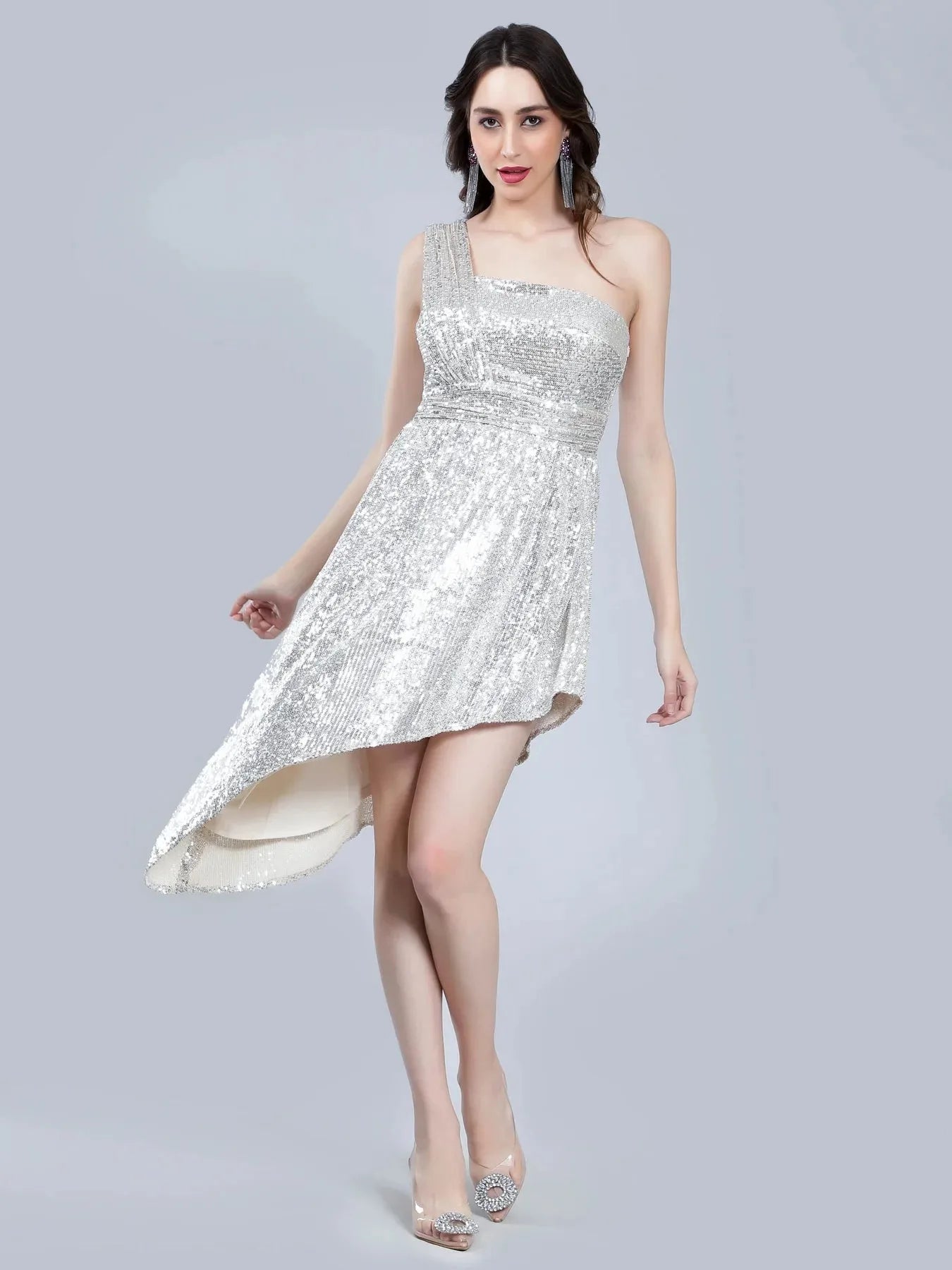 Sequined Cocktail Dress