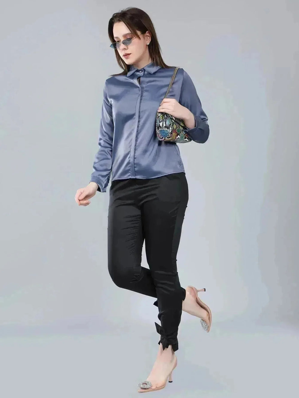 Glossy Satin Shirt