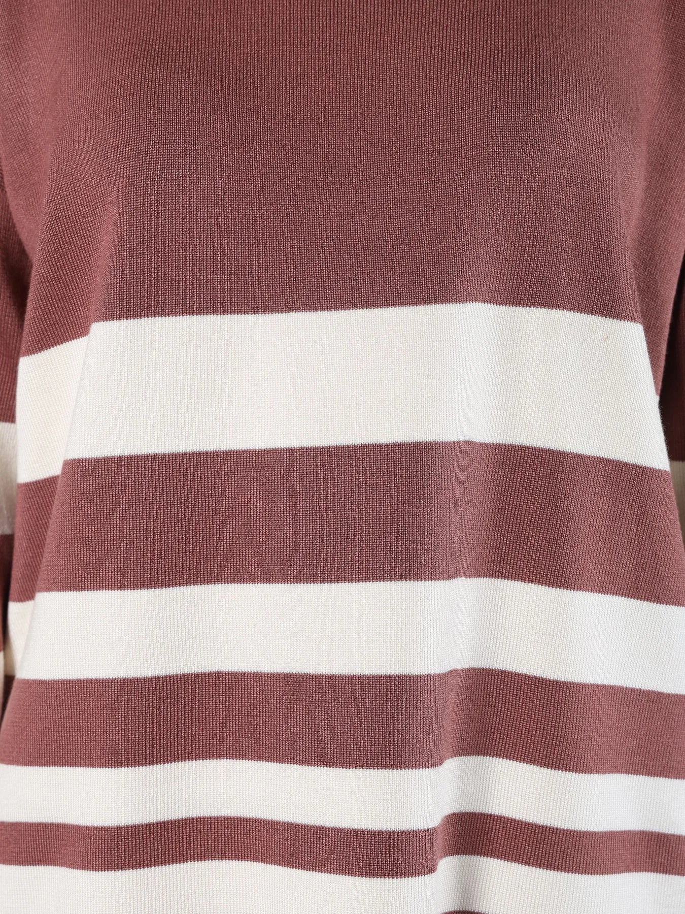 Striped Knitted Two Piece Set