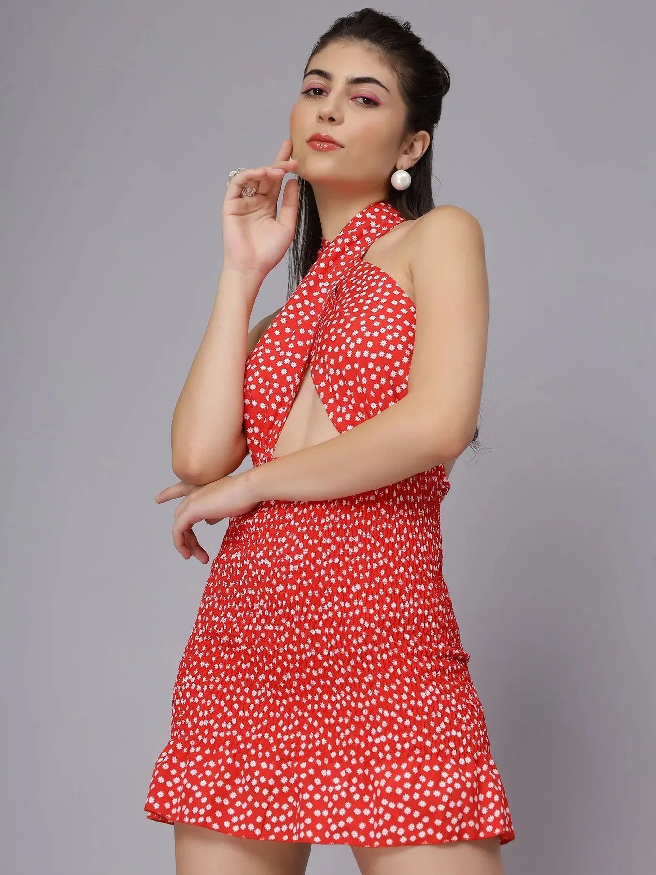 Sexy Backless Mini Bodycon Dress