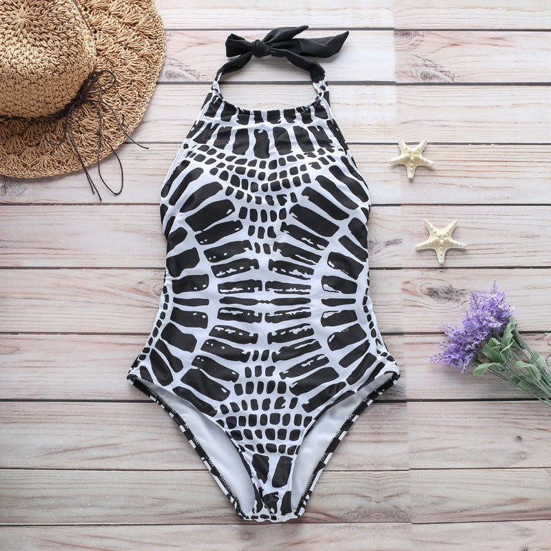 Tribal printed Monokini