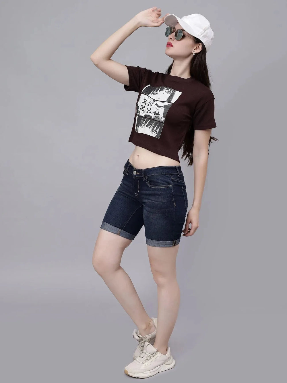 Naruto Anime Eye Printed T-Shirt