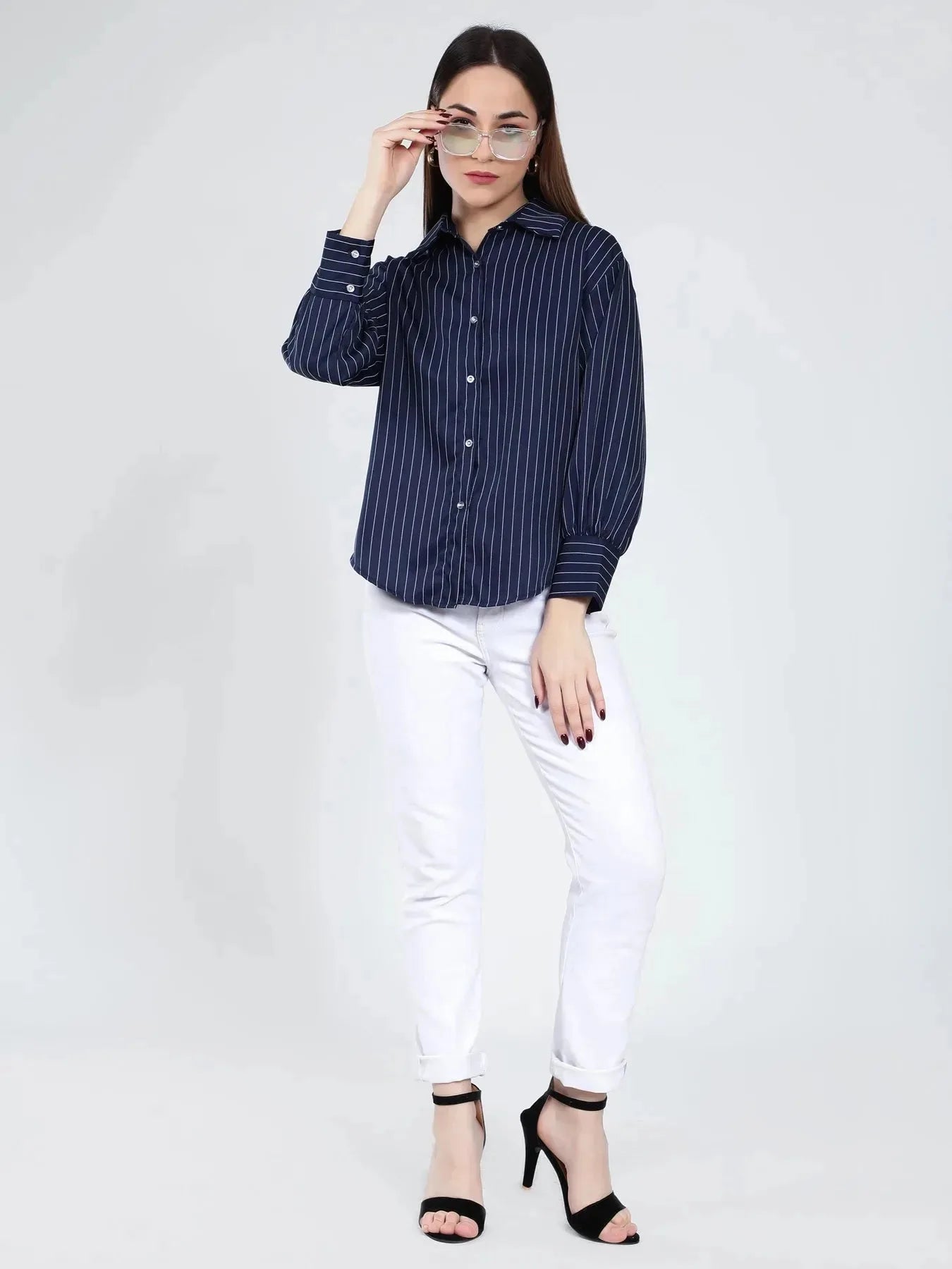 Pin Stripe Formal Shirt