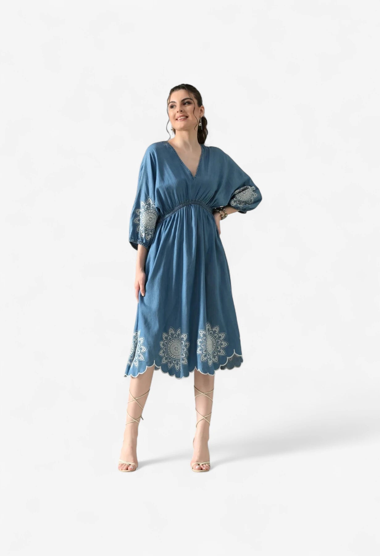 Blue Bloom Dress