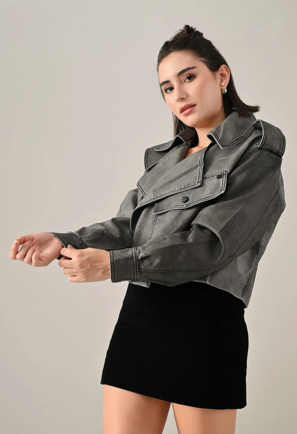 Urban Edge Leather Jacket