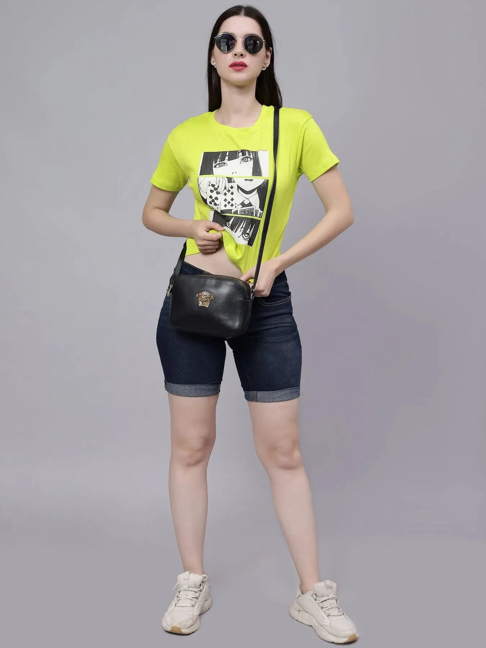 Naruto Anime Eye Printed T-Shirt