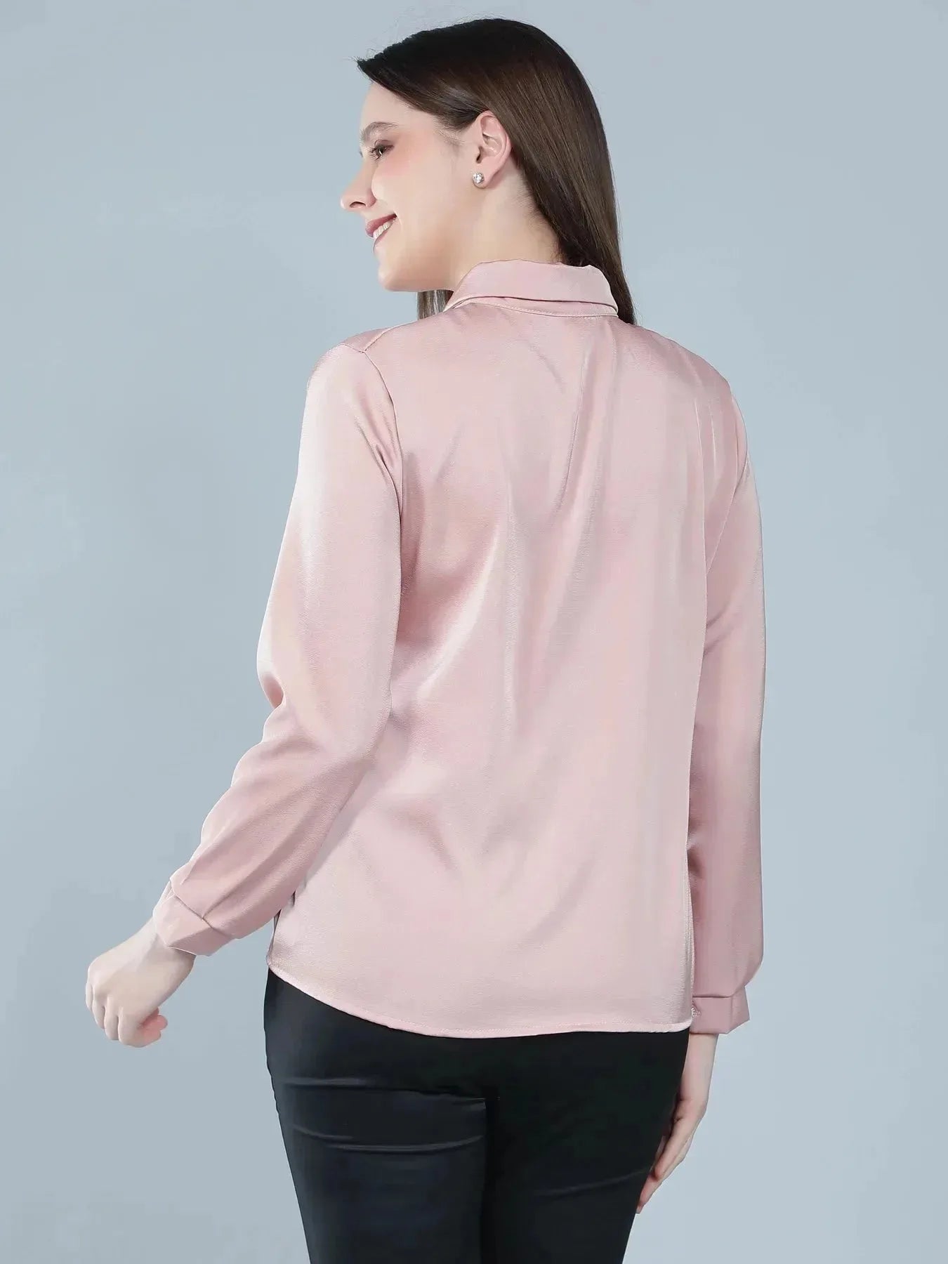 Glossy Satin Shirt