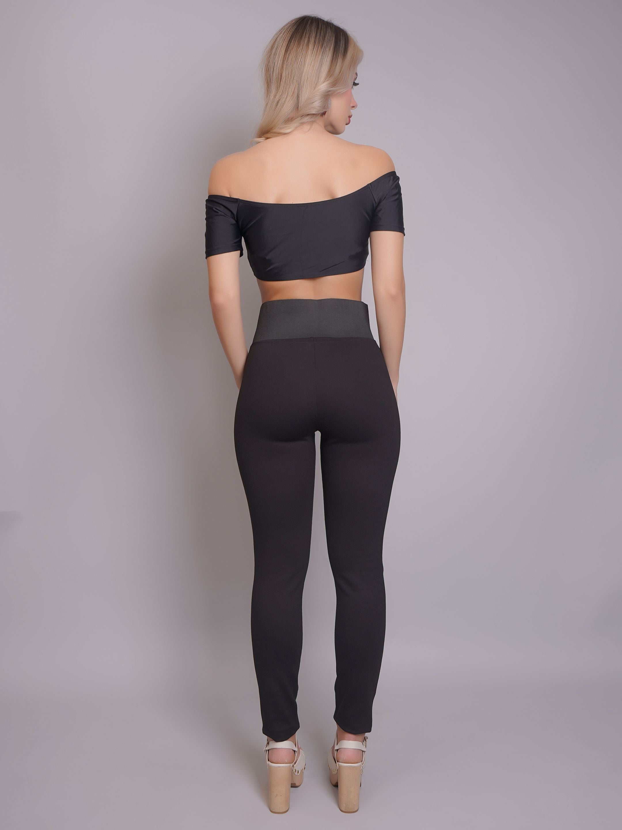 High Waisted Fitted Jeggings