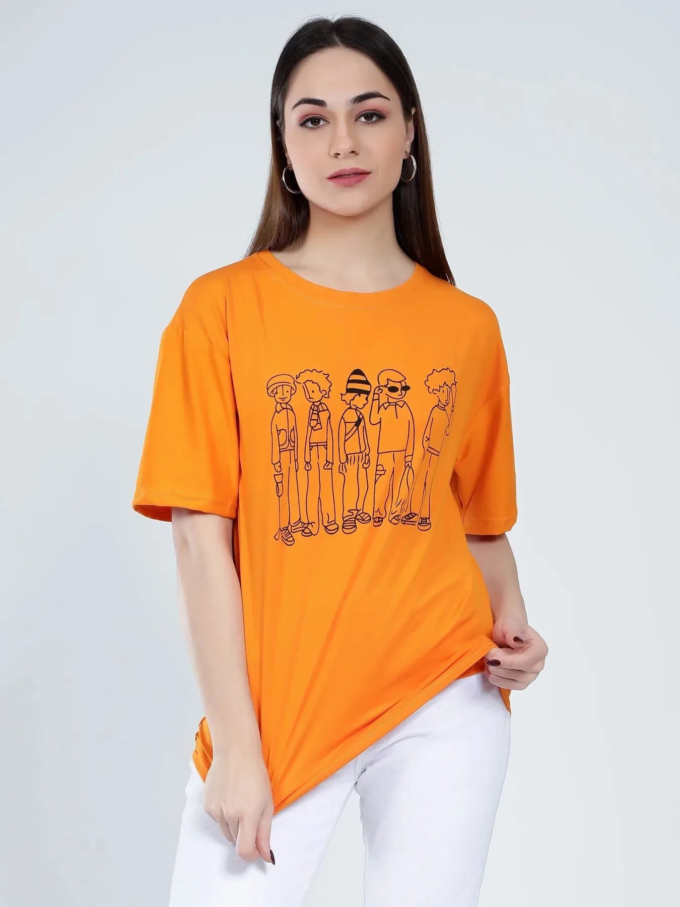 Graphic Round Neck T-Shirt