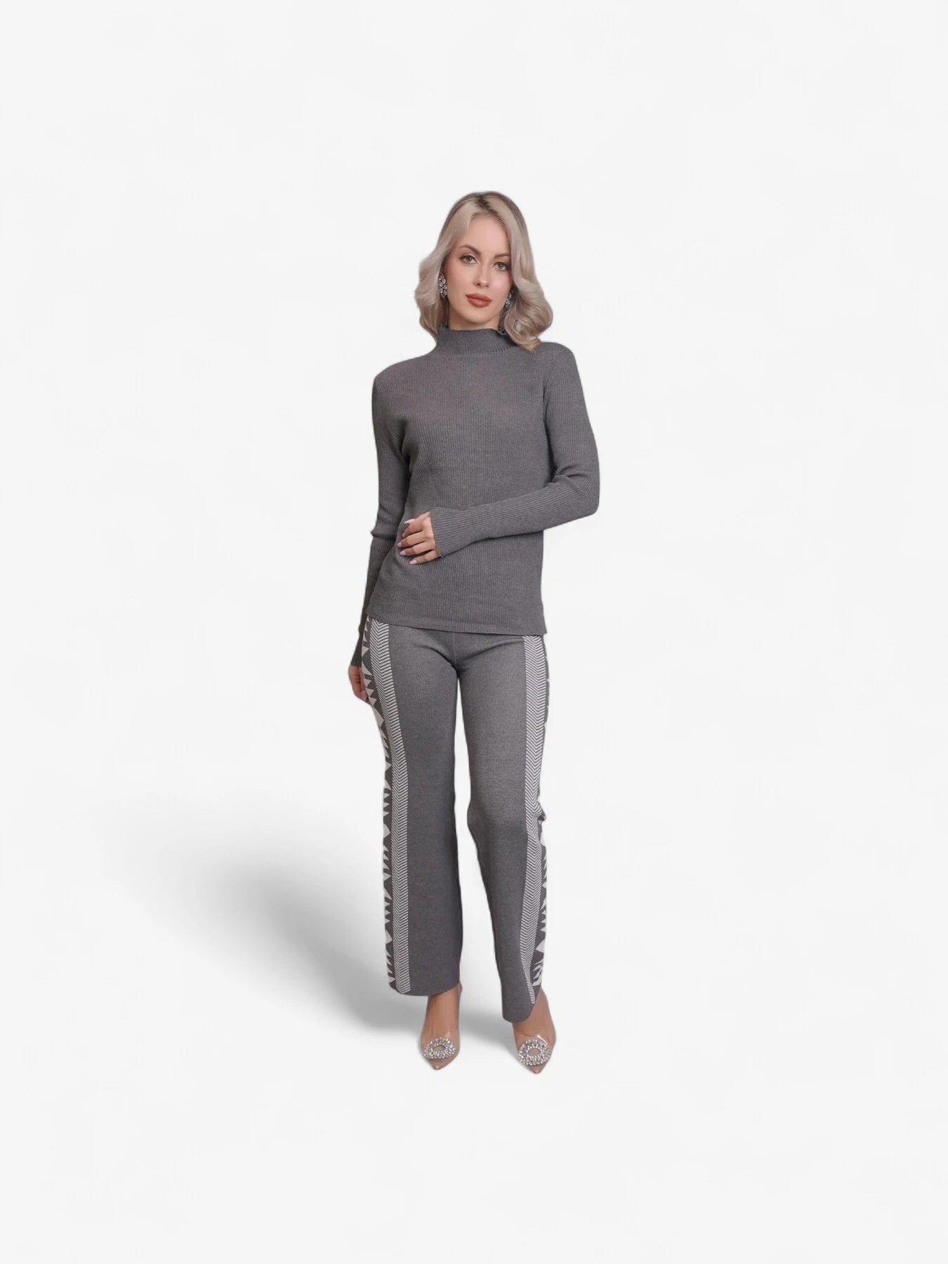 Aztec Printed Three Piece Set