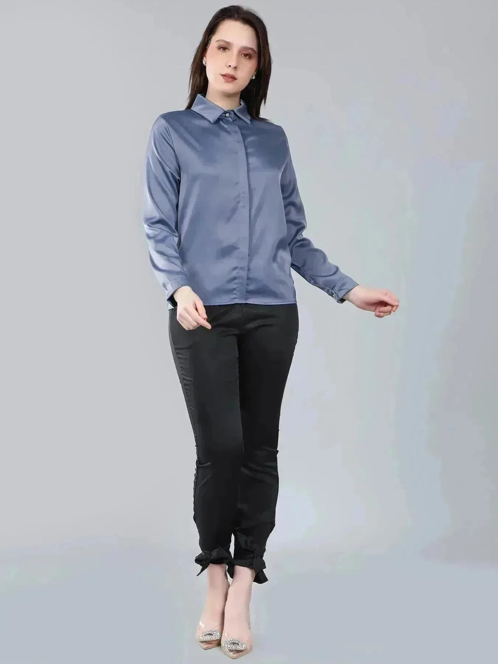 Glossy Satin Shirt
