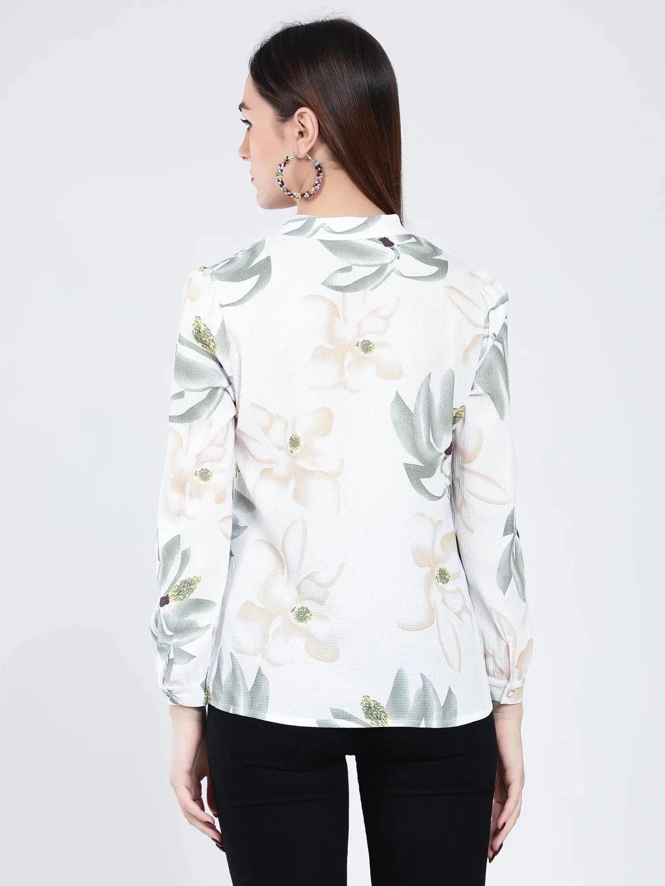 Water Colour Flower Blouse