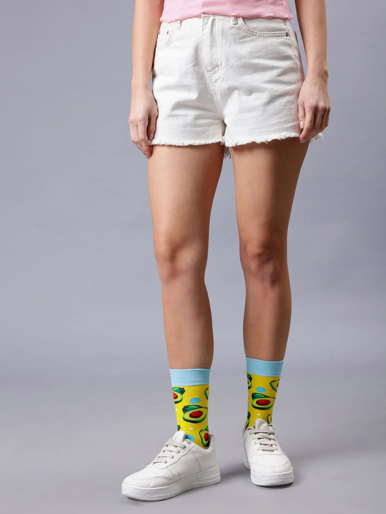 Cotton Printed Socks