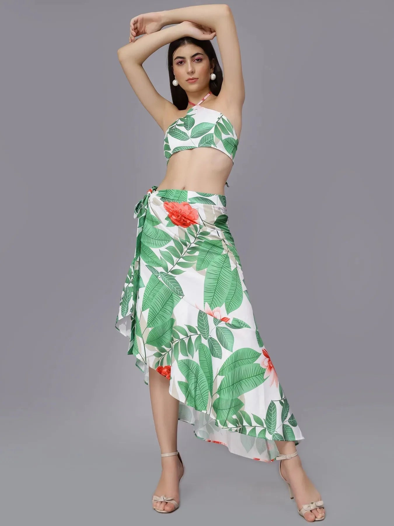 Boho Floral Two Piece Set