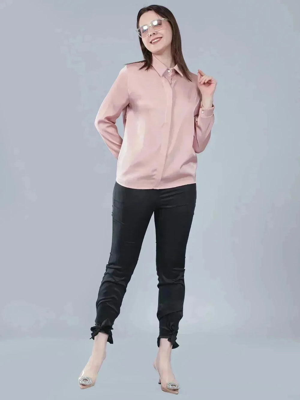 Glossy Satin Shirt