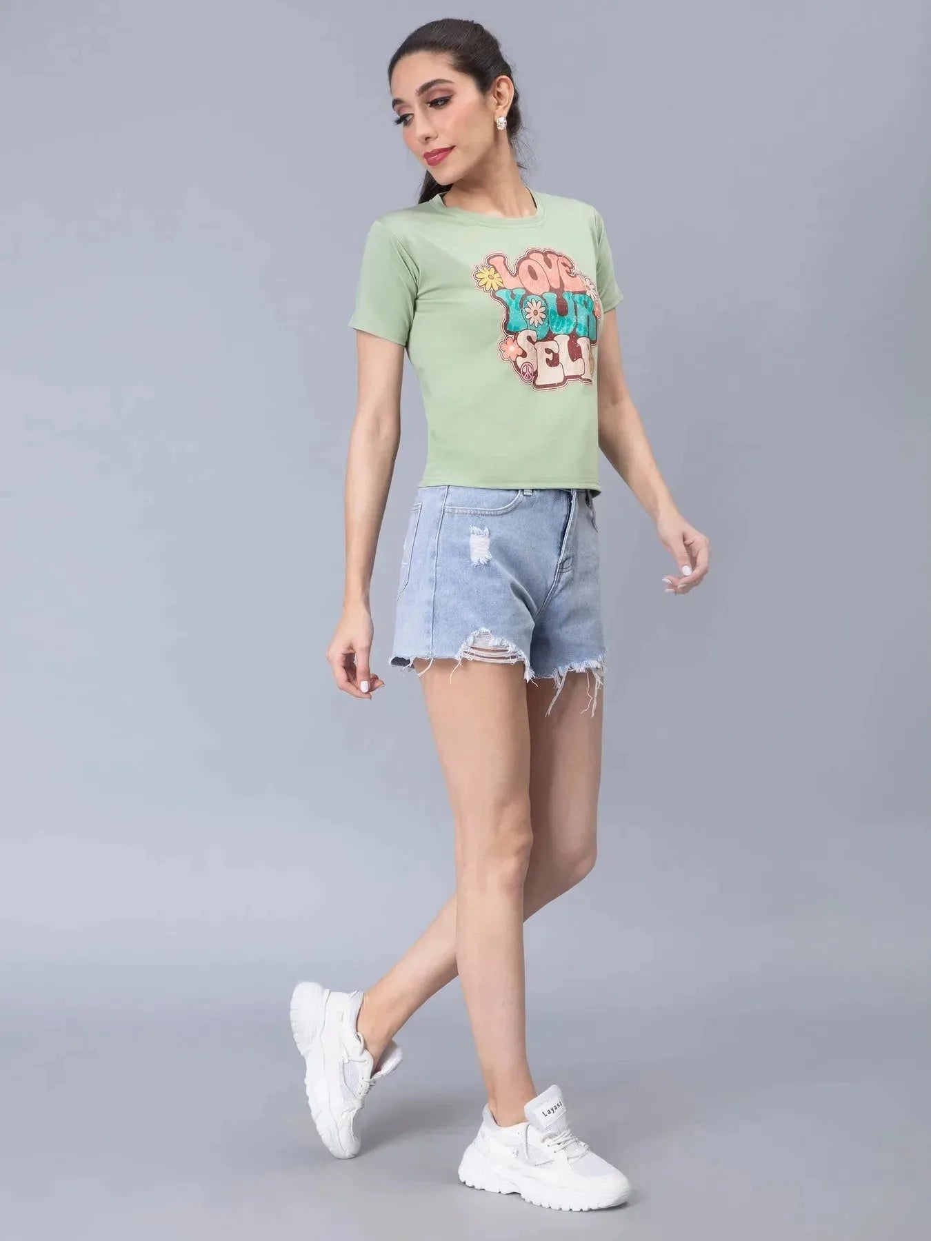 Love Your Self Print T-Shirt