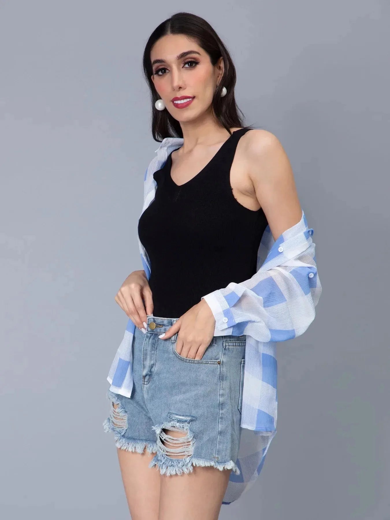 Checkered Fusion Three Piece Set