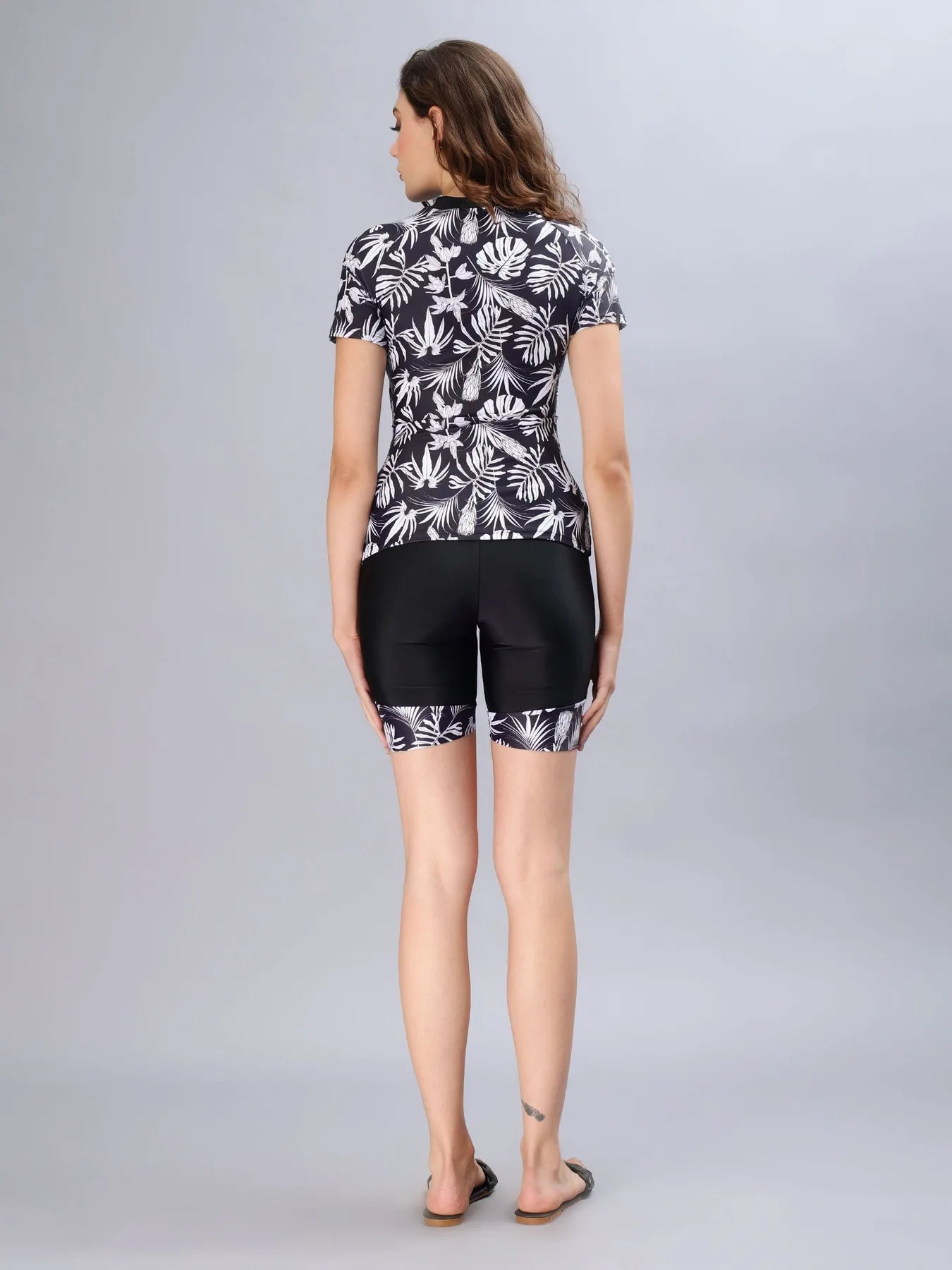 Sporty Two Piece Swimsuit