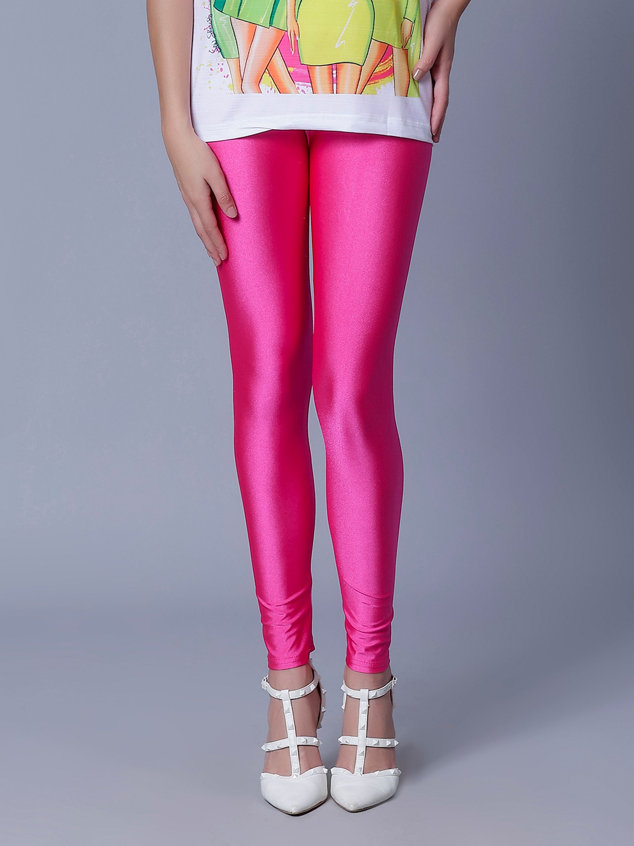 Skinny Fit Shiny Leggings