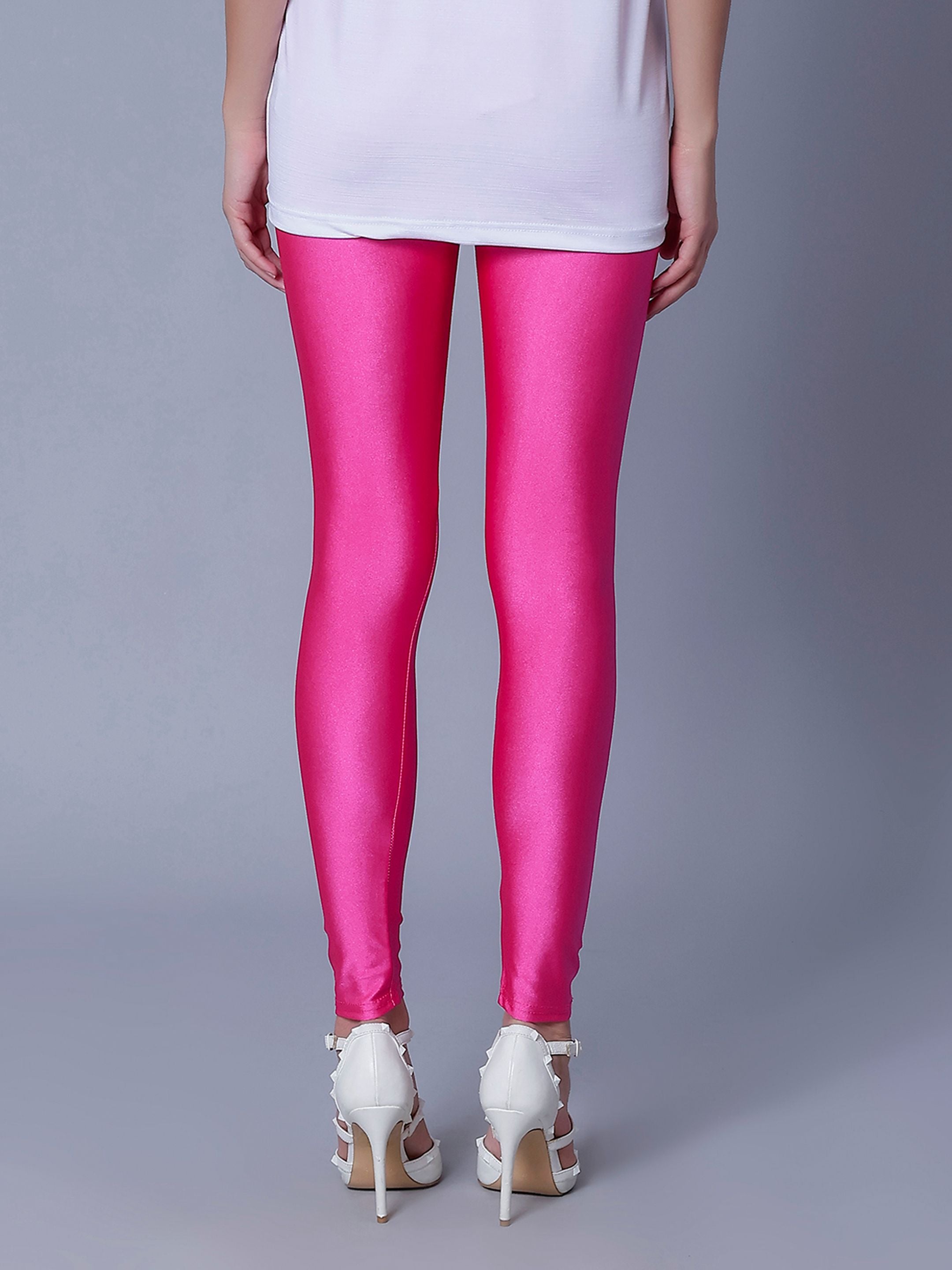Skinny Fit Shiny Leggings