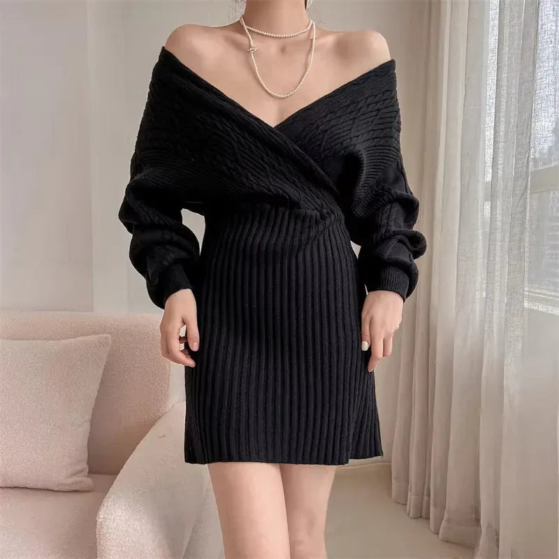 Knitted Sweater Dress