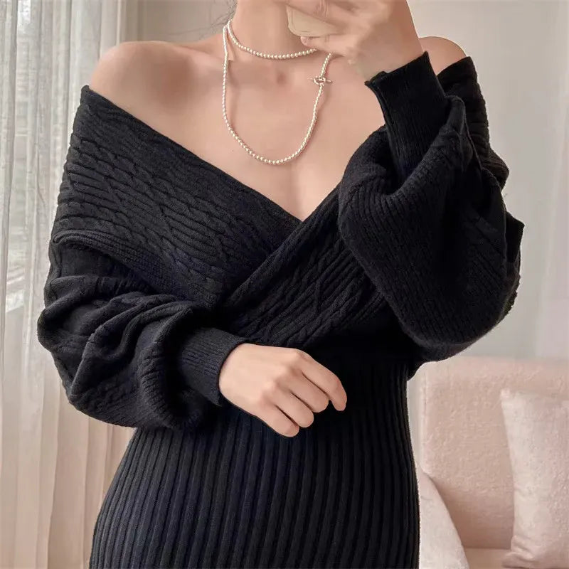Knitted Sweater Dress