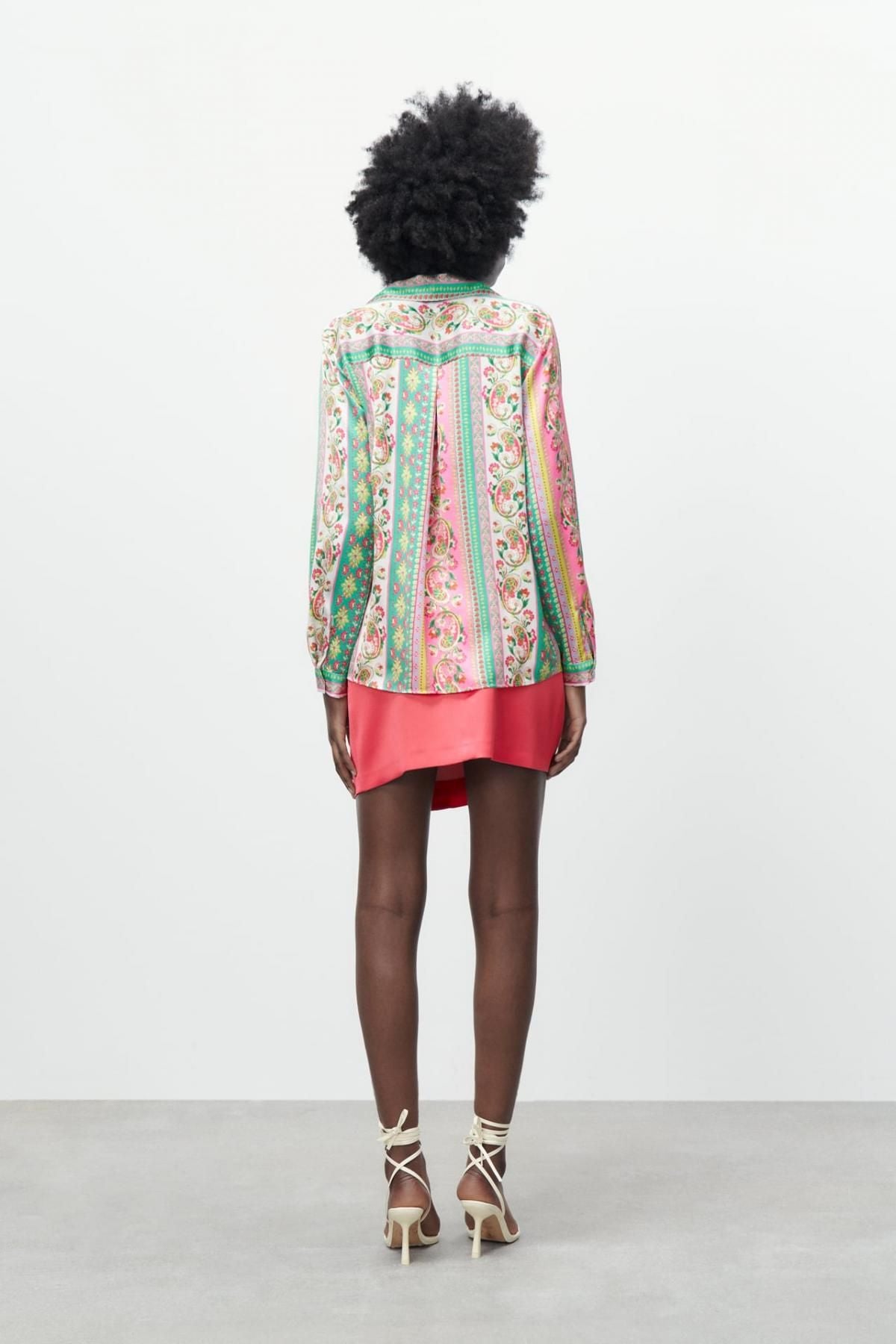 Multicolored Printed Shirt