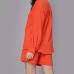 Buy Summer Shirt & Shorts Set S Orange Online