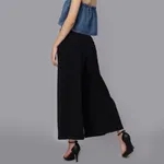 Shop for Denim Loose Tube Crop Top One Size Blue Online