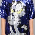 Buy Garfield Sequence Dress One Size Blue at Best Price