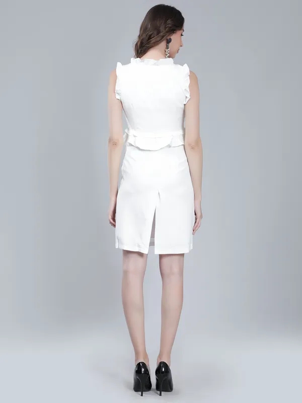Birdy Dress Two piece set One Size White