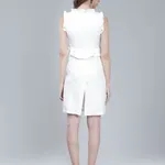Birdy Dress Two piece set One Size White