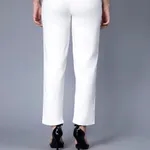 Buy Stylish No Waist Band Pants S White Online